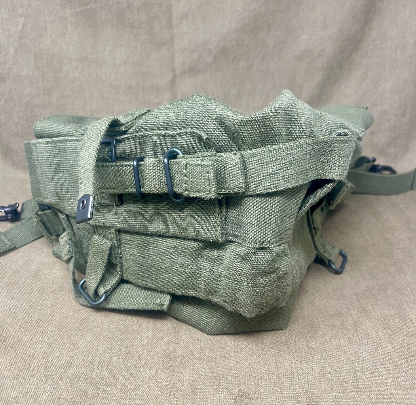 Original Excellent Condition British 1958 Pattern Webbing Poncho Roll – Authentic Military Gear