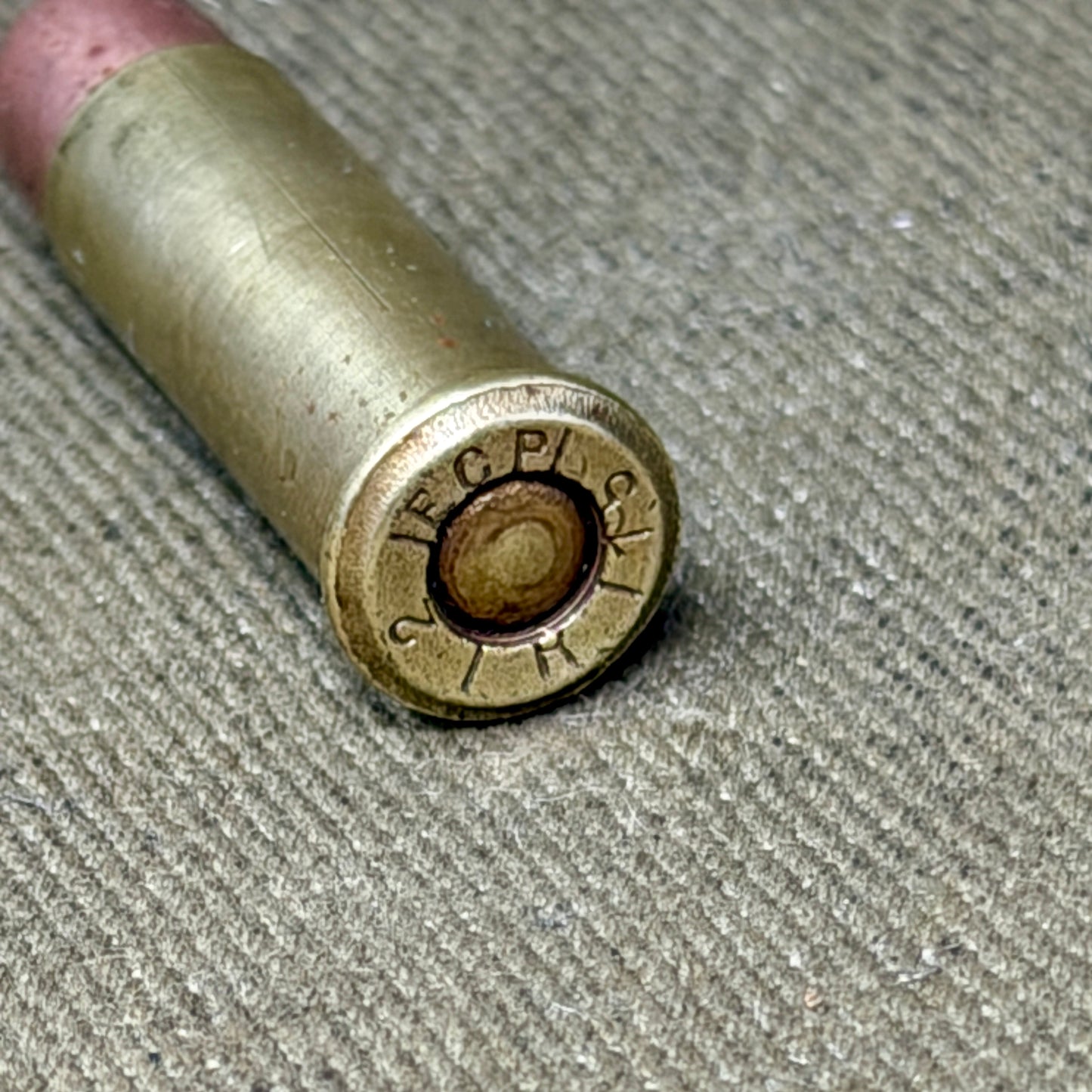 WW1 Era 8mm Gasser 8×27mmR Inert Revolver Cartridge – RGP 18 Headstamp