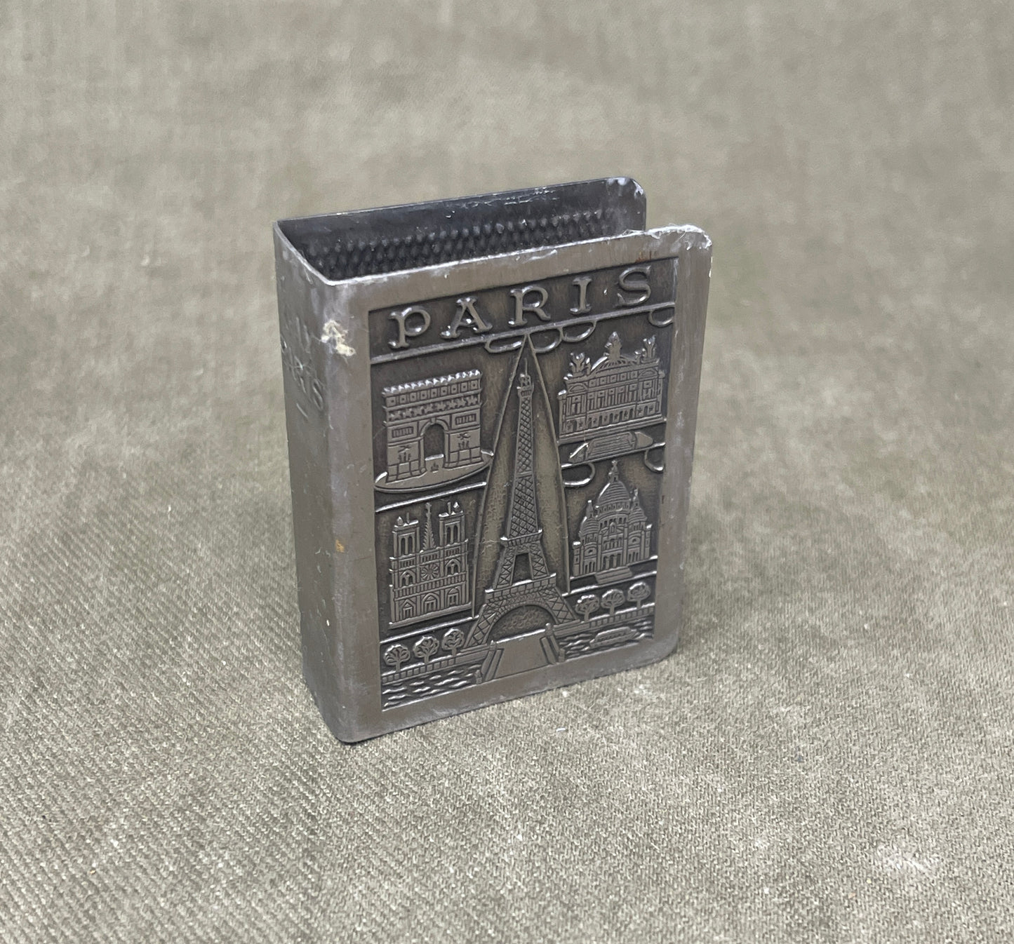 Vintage Brass, Aluminum & EPSN Match Holders – Antique Selection