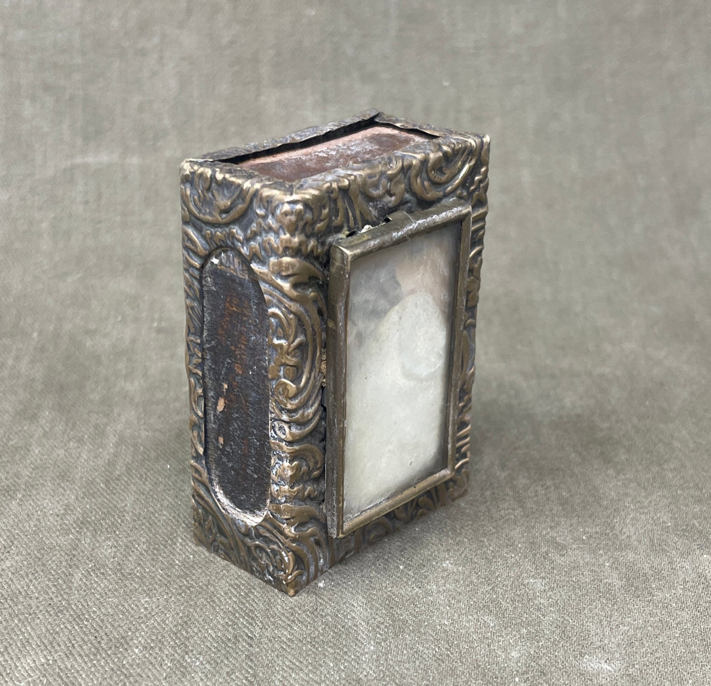Vintage Brass, Aluminum & EPSN Match Holders – Antique Selection