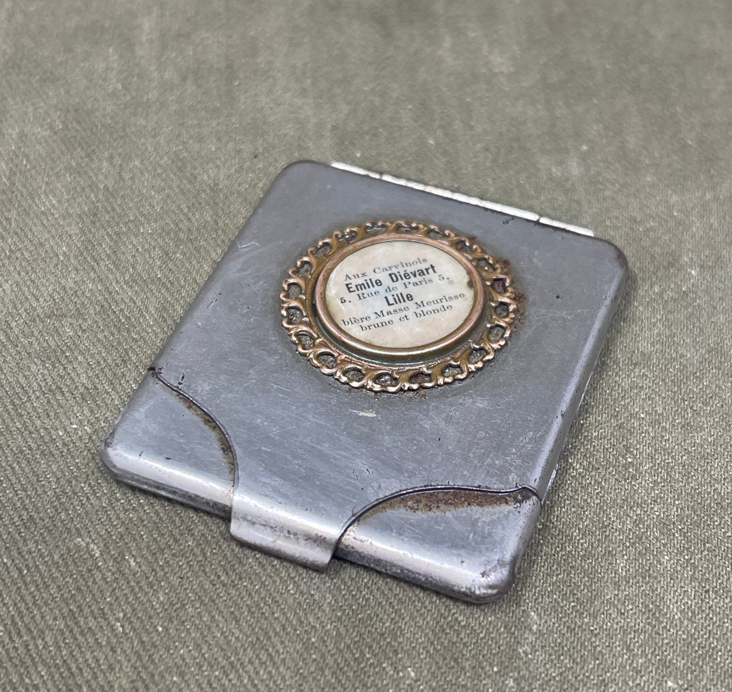 Vintage Brass, Aluminum & EPSN Match Holders – Antique Selection