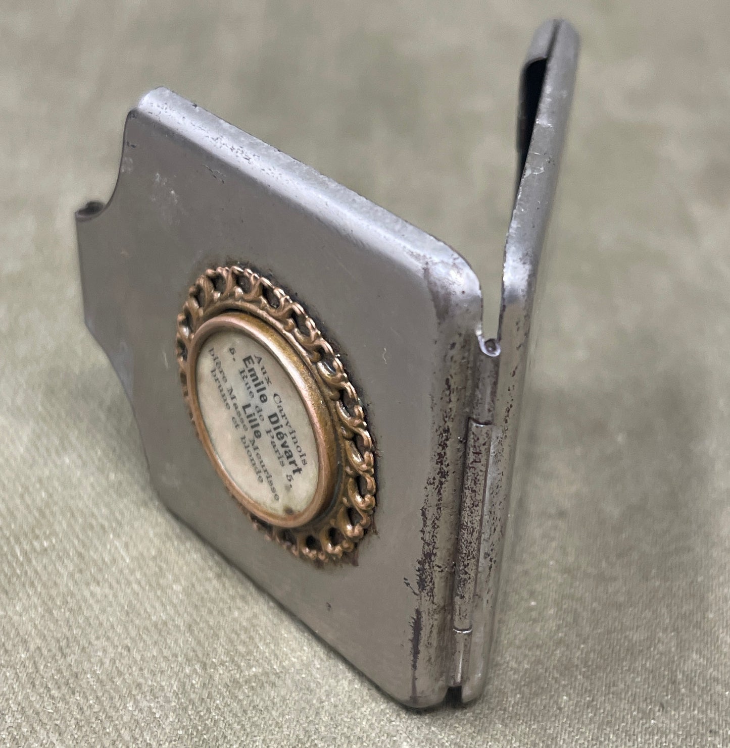 Vintage Brass, Aluminum & EPSN Match Holders – Antique Selection