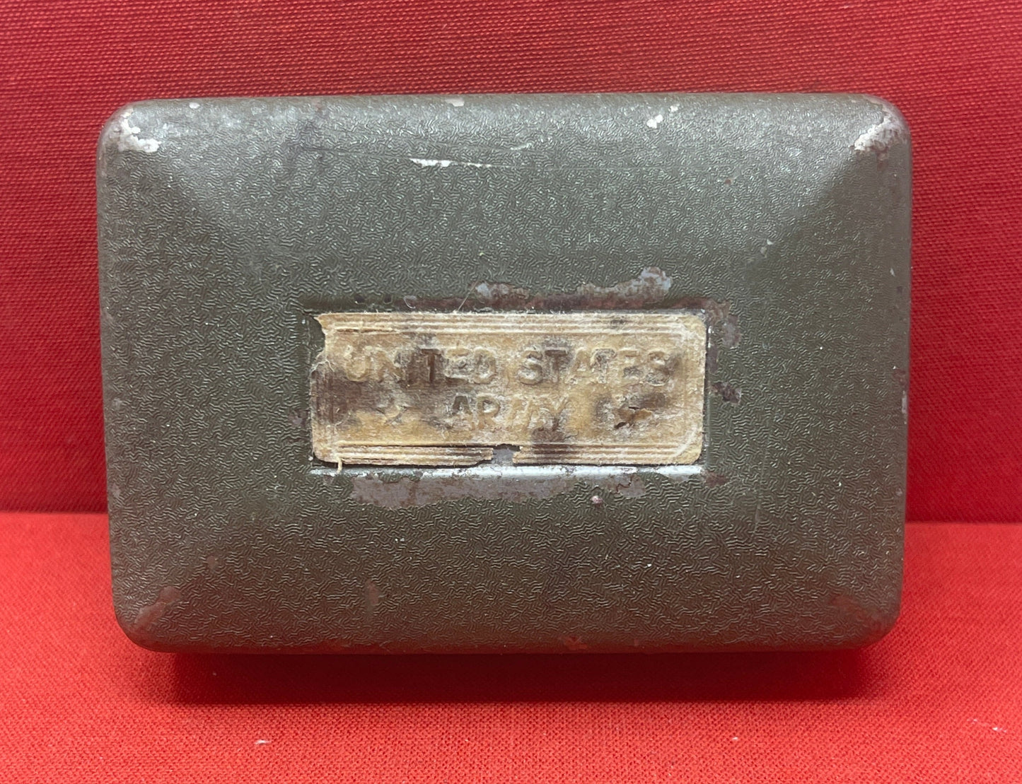 WW2 US Army Soap Dish Palmolive Soap