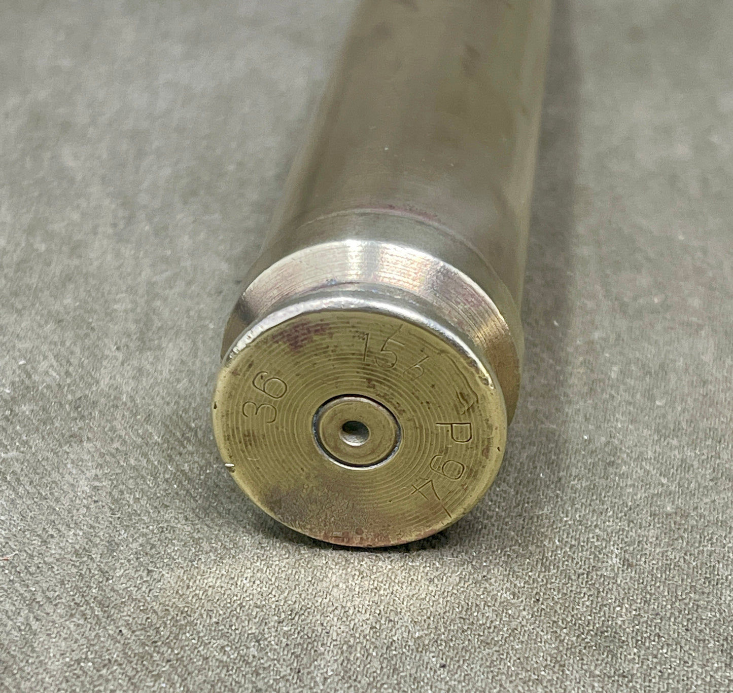 WW2, German, 3.7cm Shell and Flak 18 Shell Casing. Various Dates