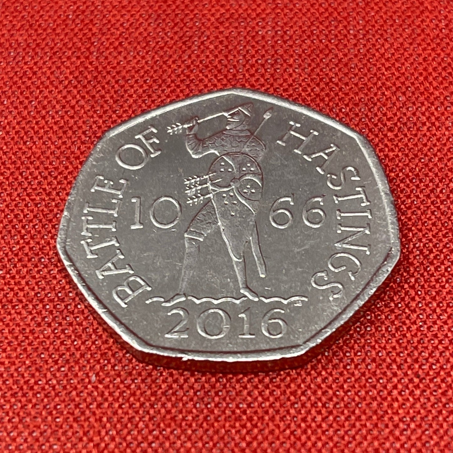 2016 Battle of Hastings 50p Fifty pence Coin Circulated