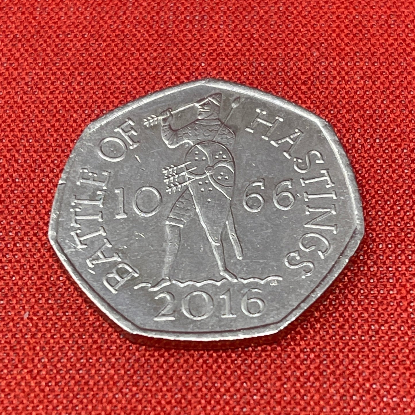 2016 Battle of Hastings 50p Fifty pence Coin Circulated