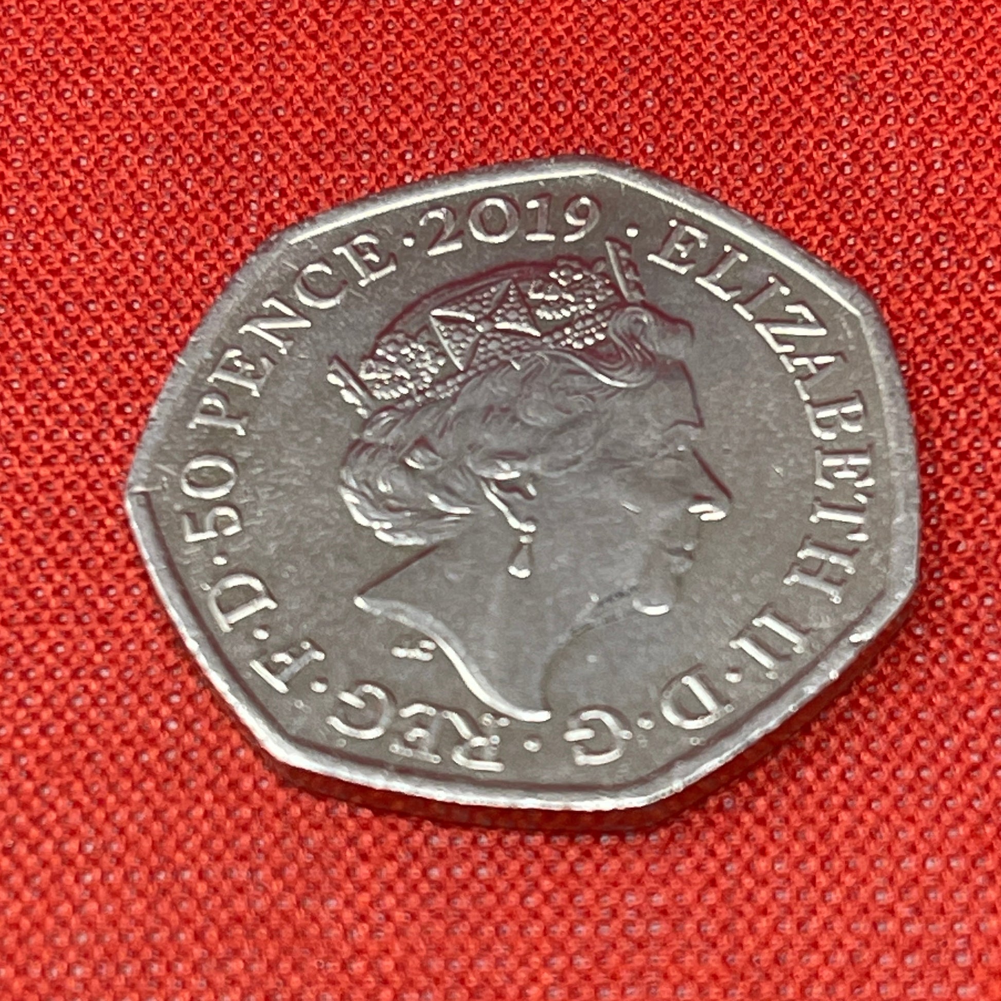 Paddington Bear at St.Pauls Cathedral Fifty Pence