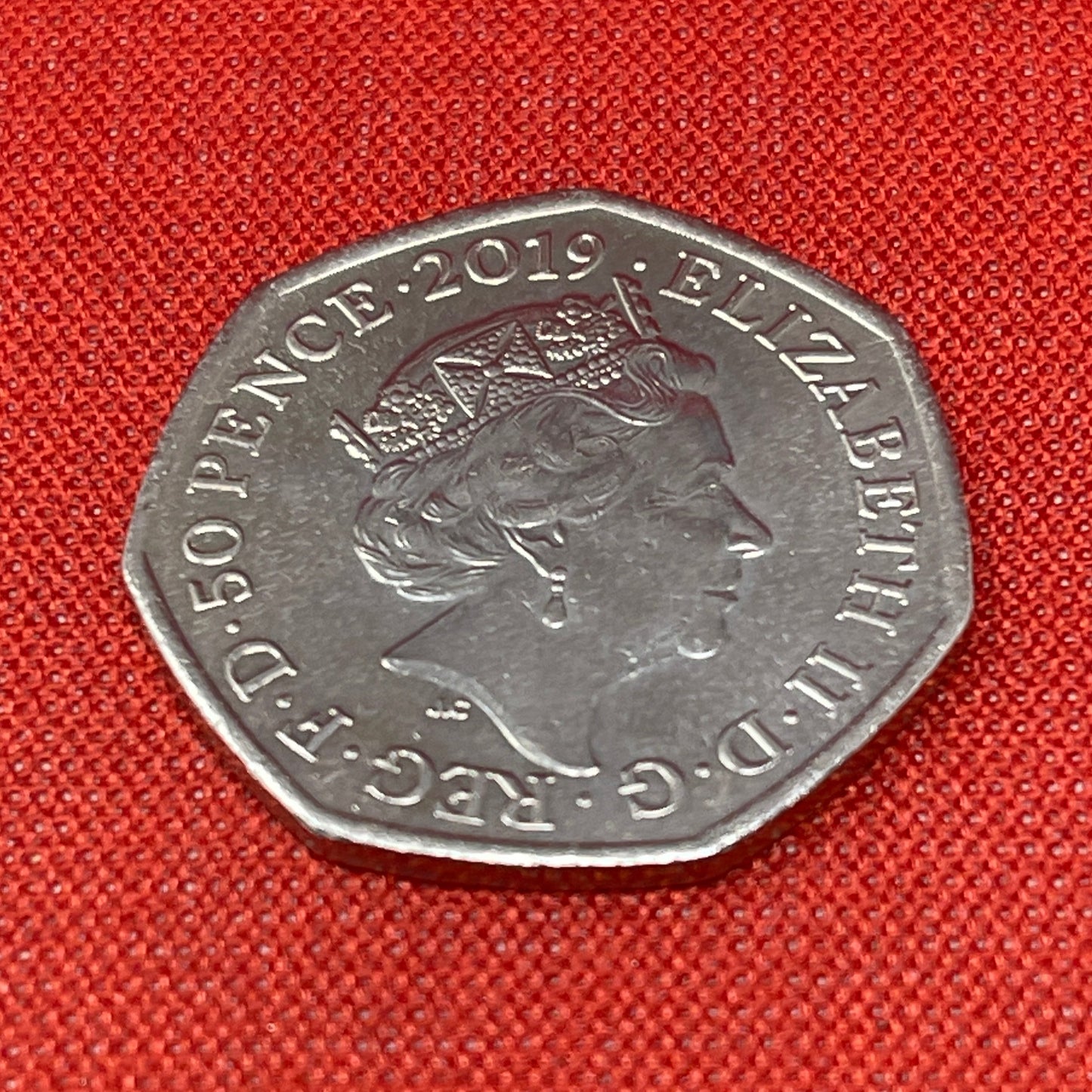 Paddington Bear at St.Pauls Cathedral Fifty Pence