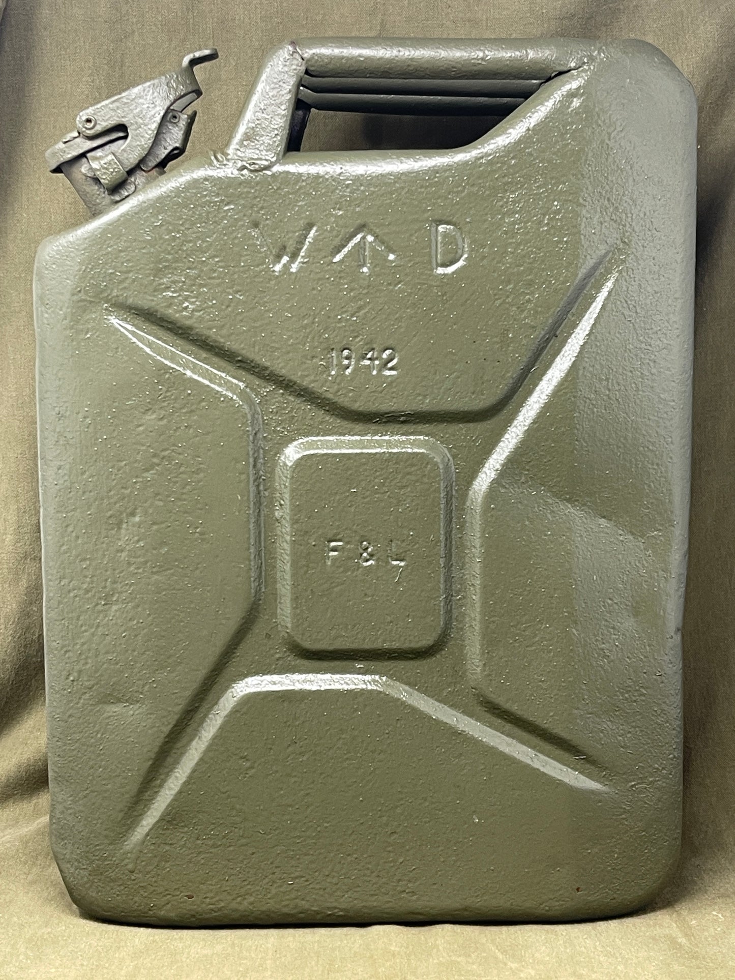 British 1942 Dated Fuel Jerry Can