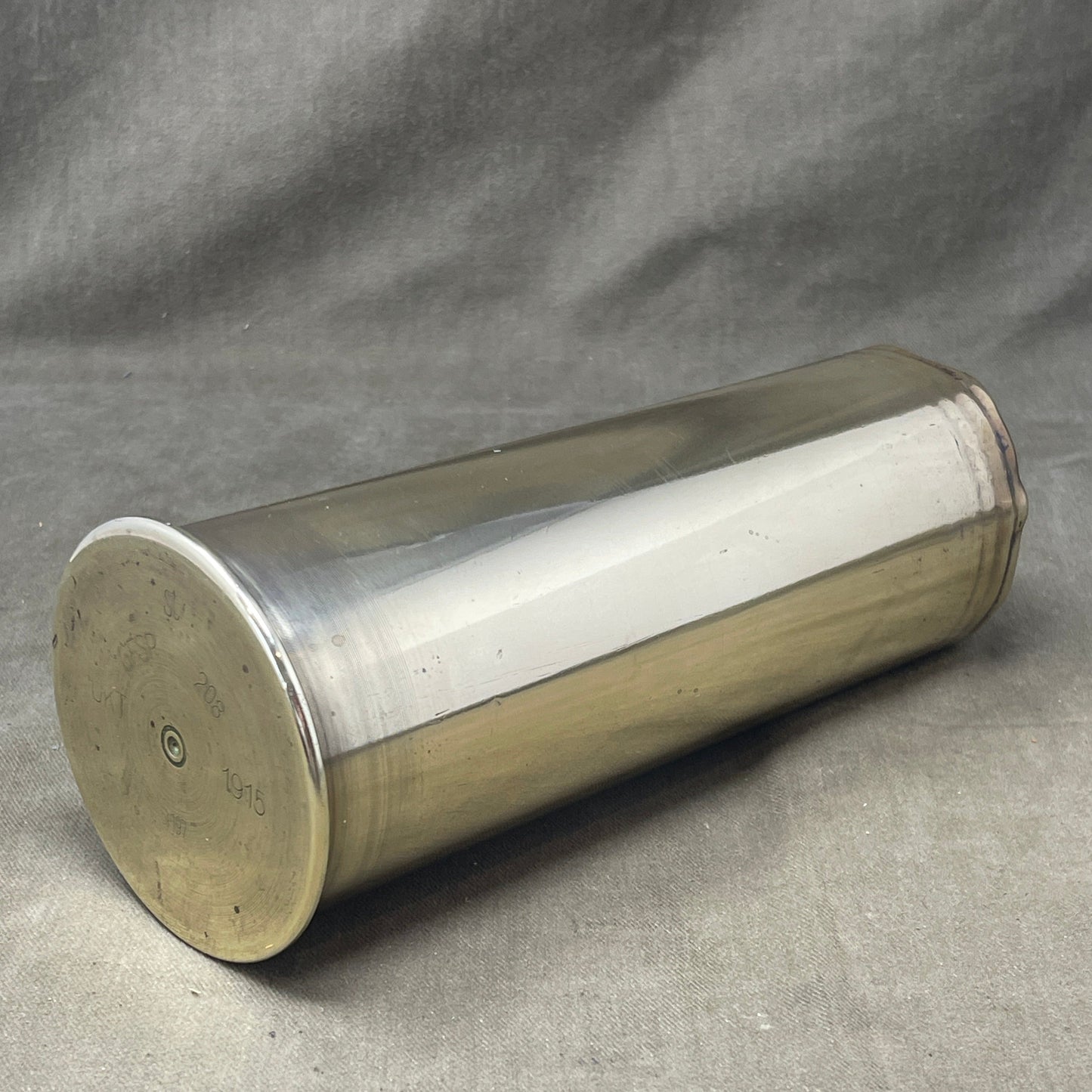 German WW1 Brass 75mm Cartridge