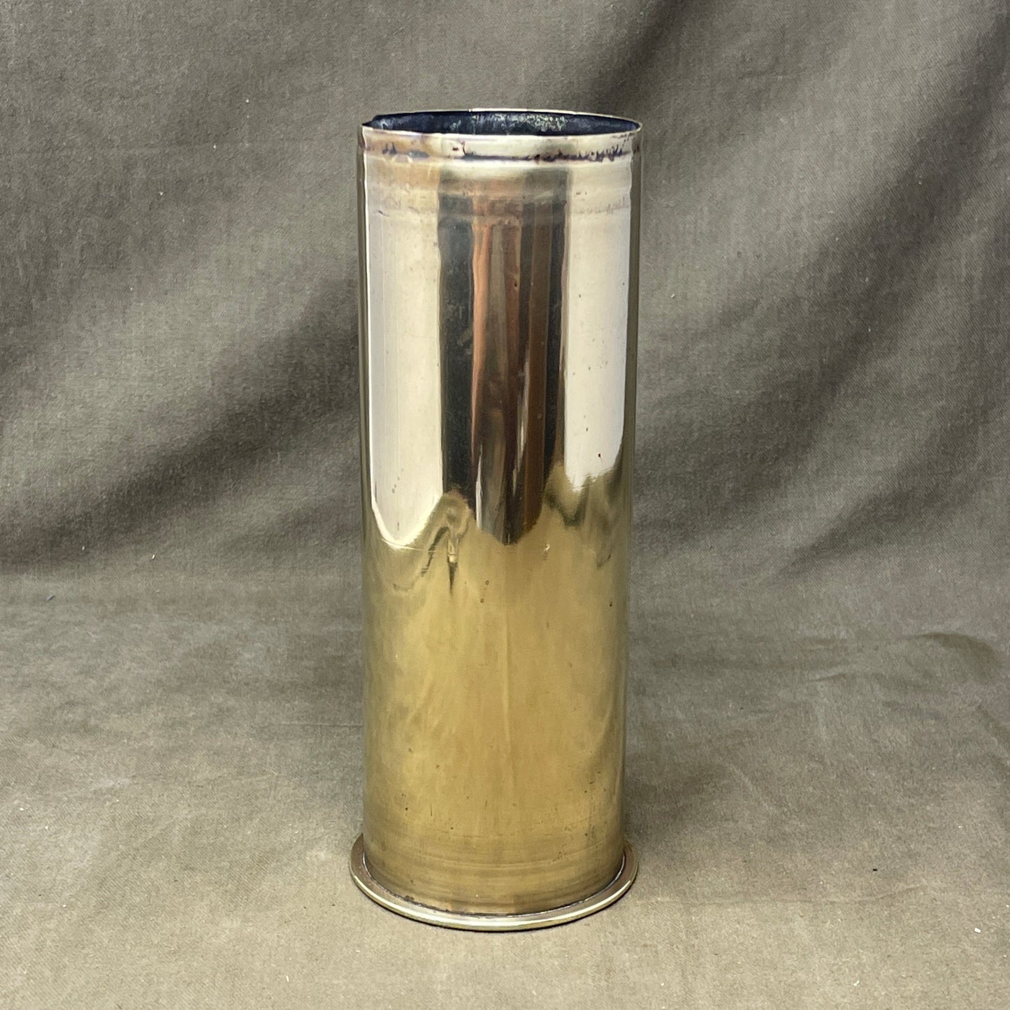 German WW1 Brass 75mm Cartridge