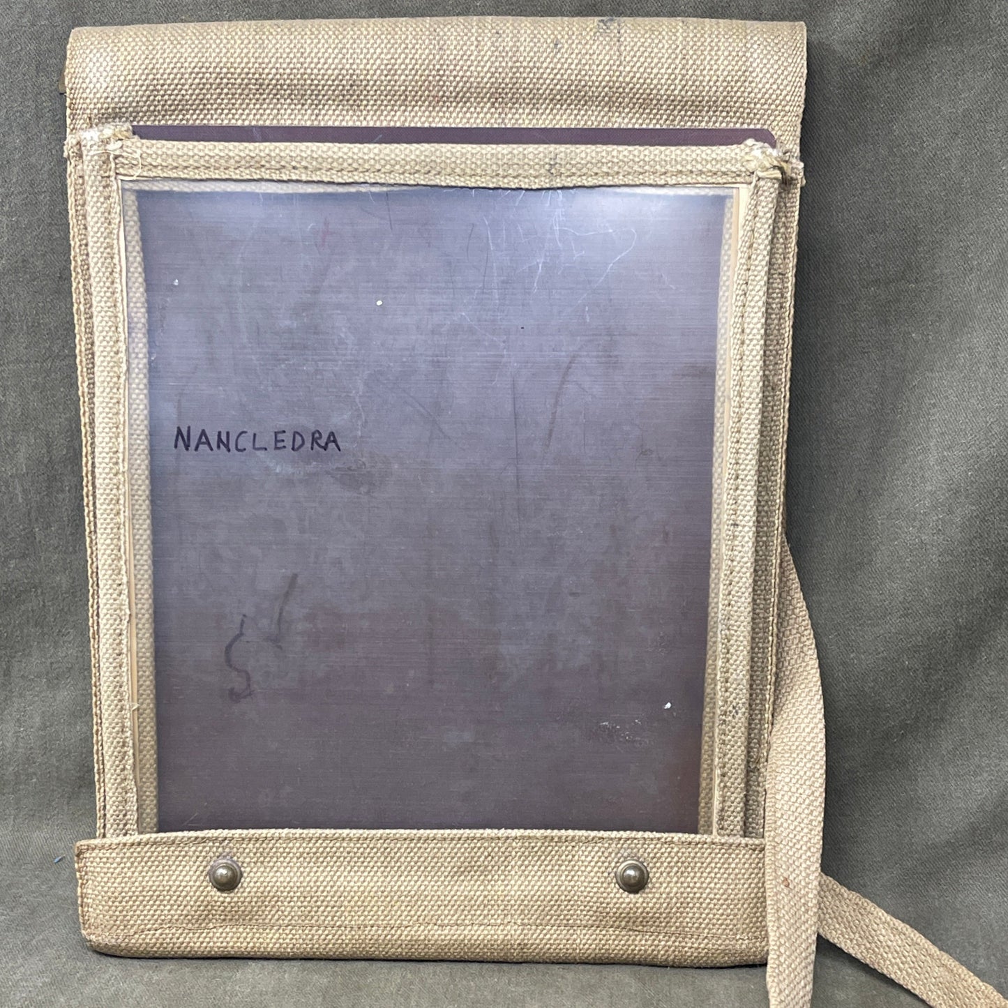 WW2 British 1937 Pattern Webbing Officers Map Case 1944