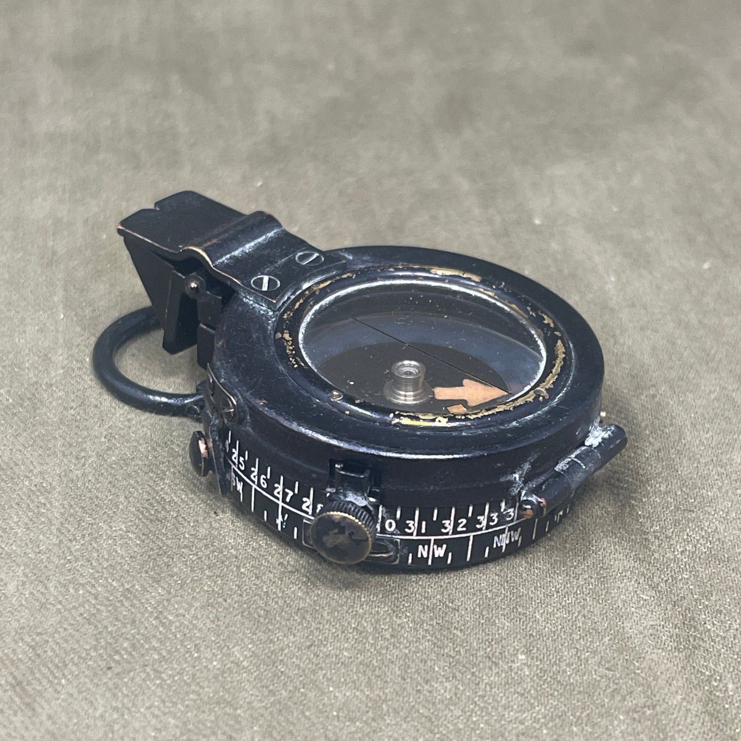 British Military Prismatic Compass Dated 1940