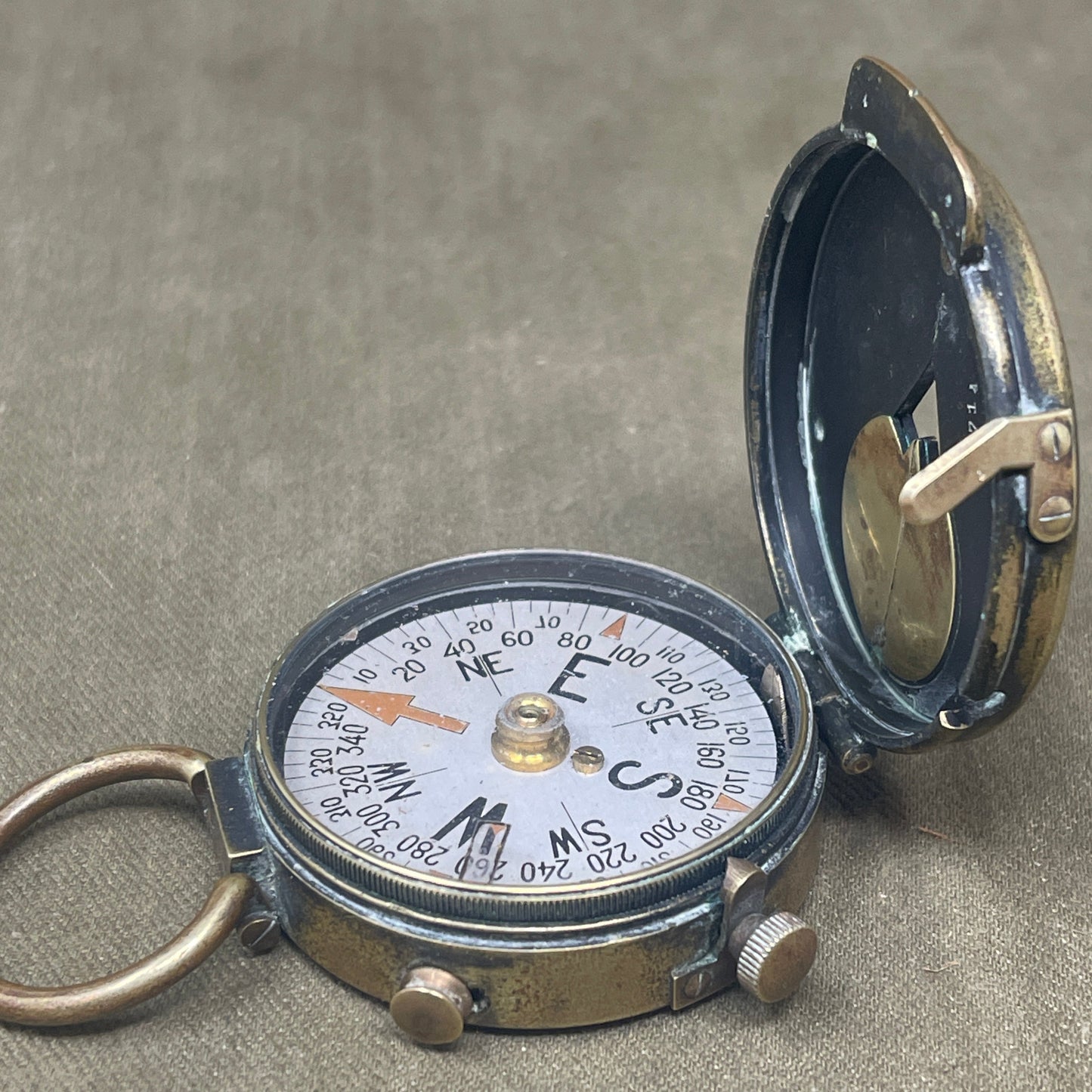 WWI US Army Military engineer Corps Compass