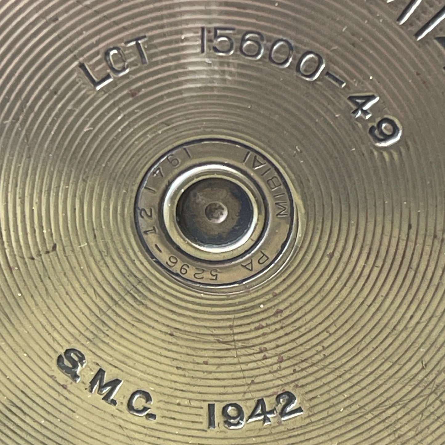 US 1942 Dated 105mm M14 S.M.C LOT 15600-49