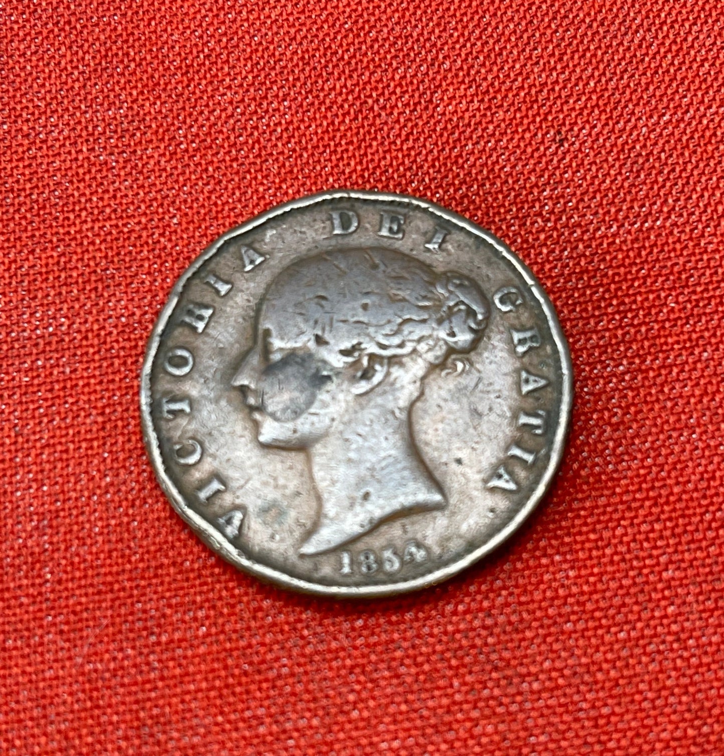 Queen Victoria Half Penny 1832
