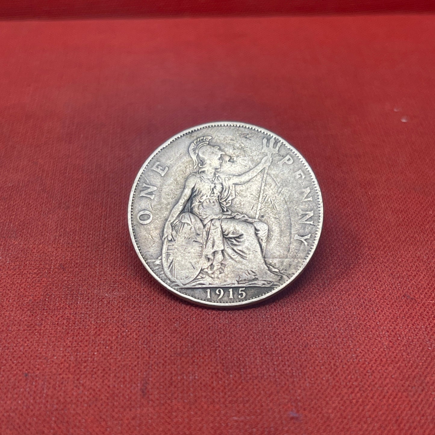 King George V One Penny Coins 1912-1936
