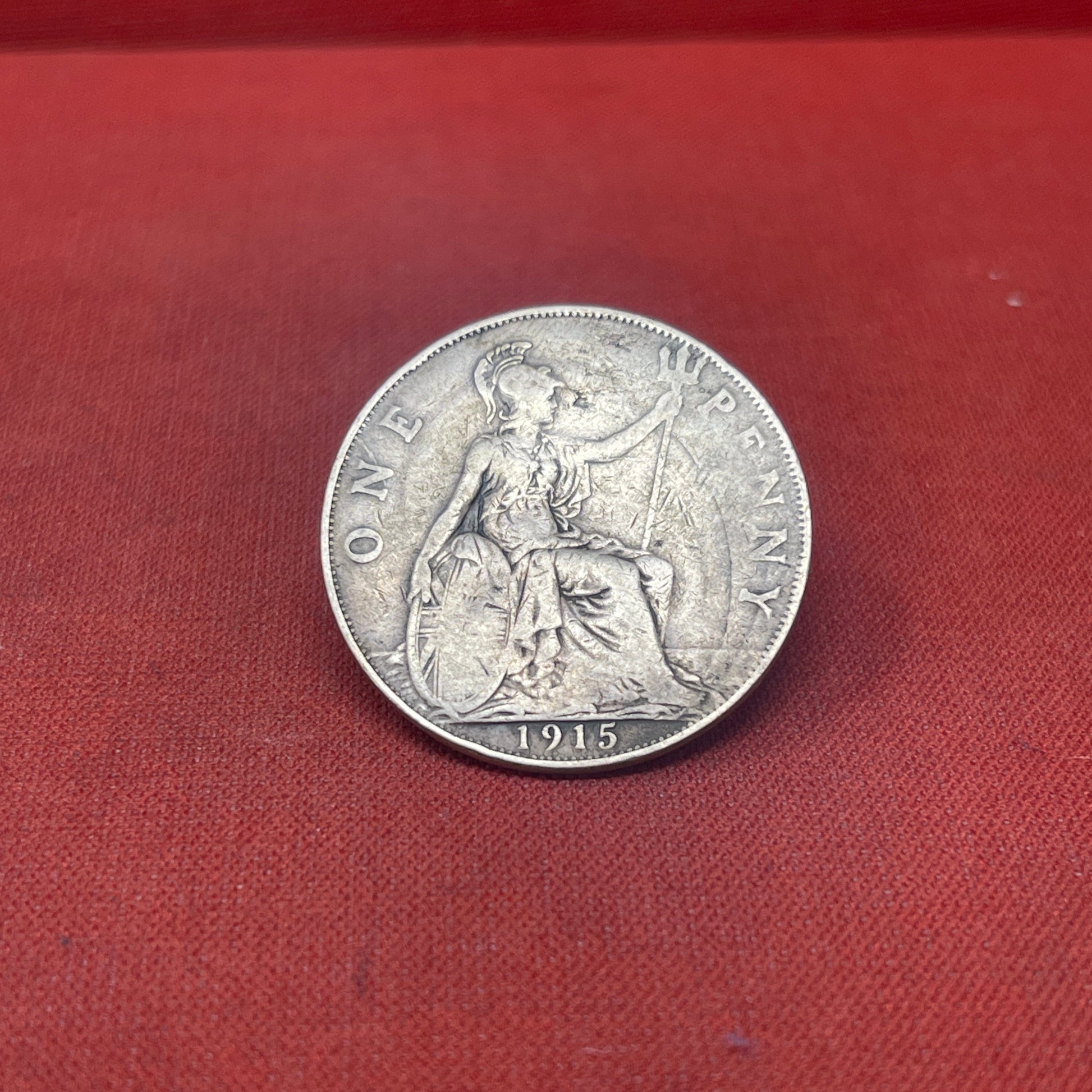 King George V One Penny Coins 1912-1936
