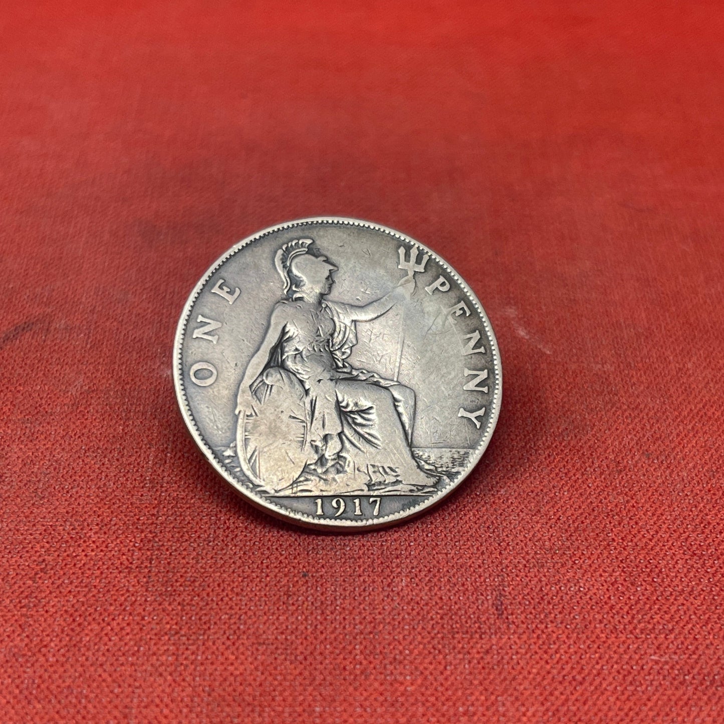 King George V One Penny Coins 1912-1936