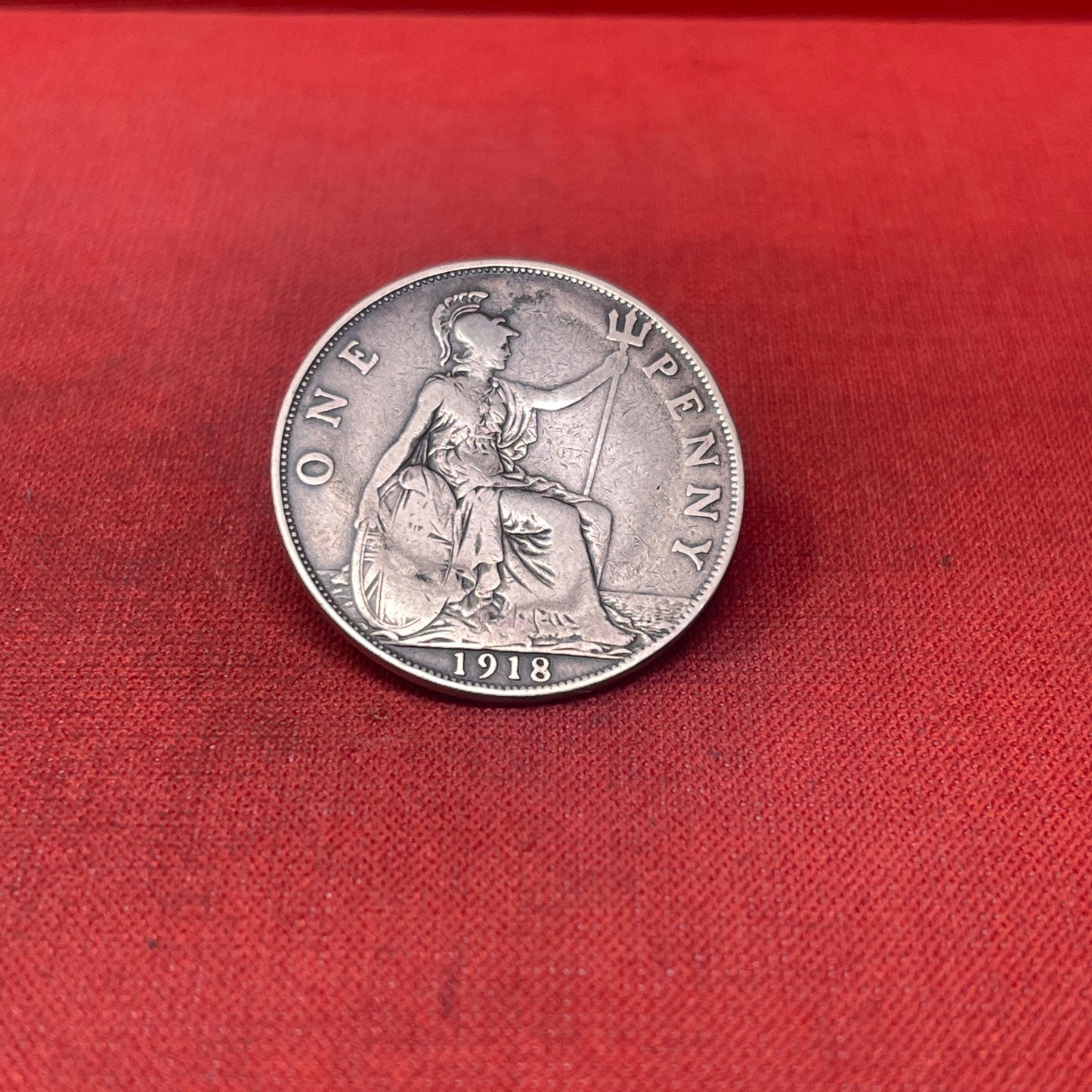 King George V One Penny Coins 1912-1936