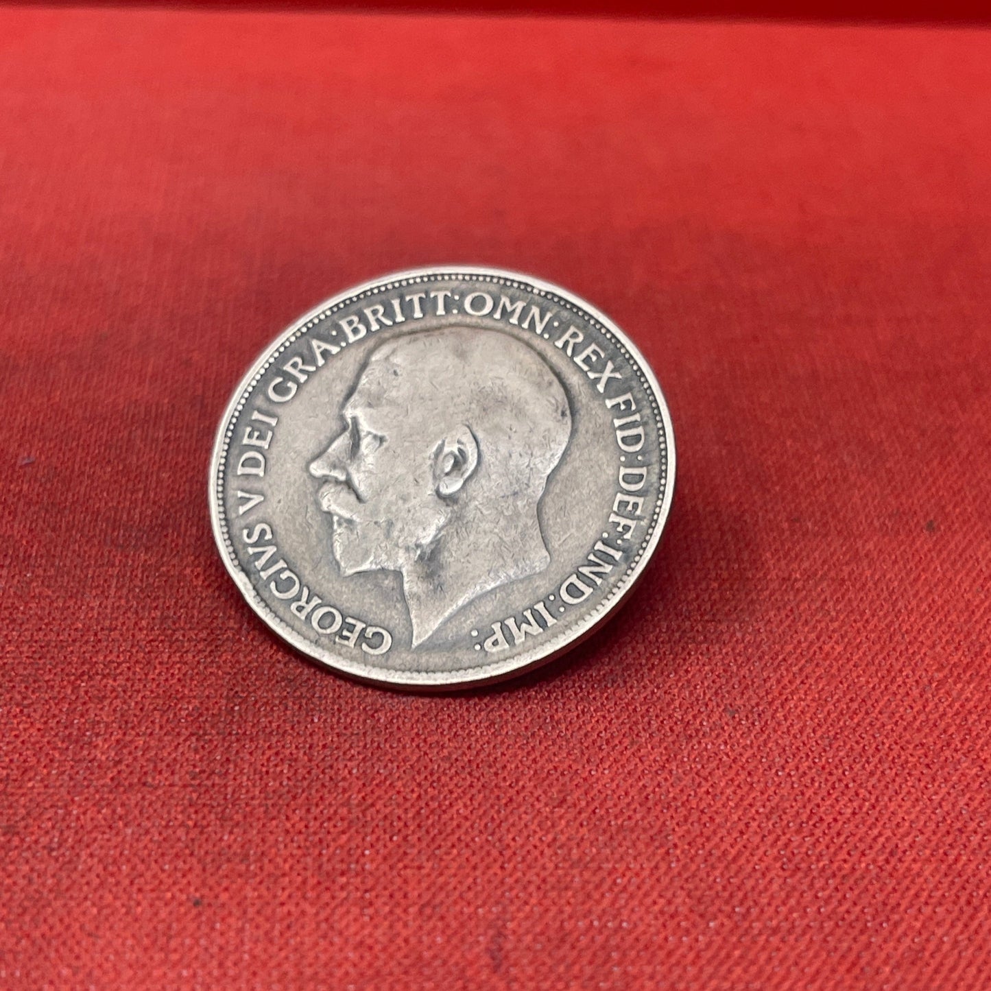 King George V WW1 Dated Coins 1914-1919