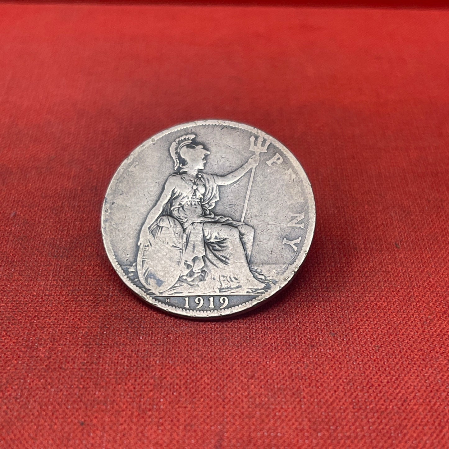 King George V One Penny Coins 1912-1936