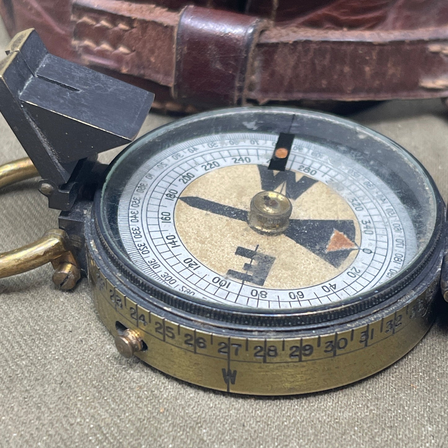 WWI British Verner’s Patent Marching Compass