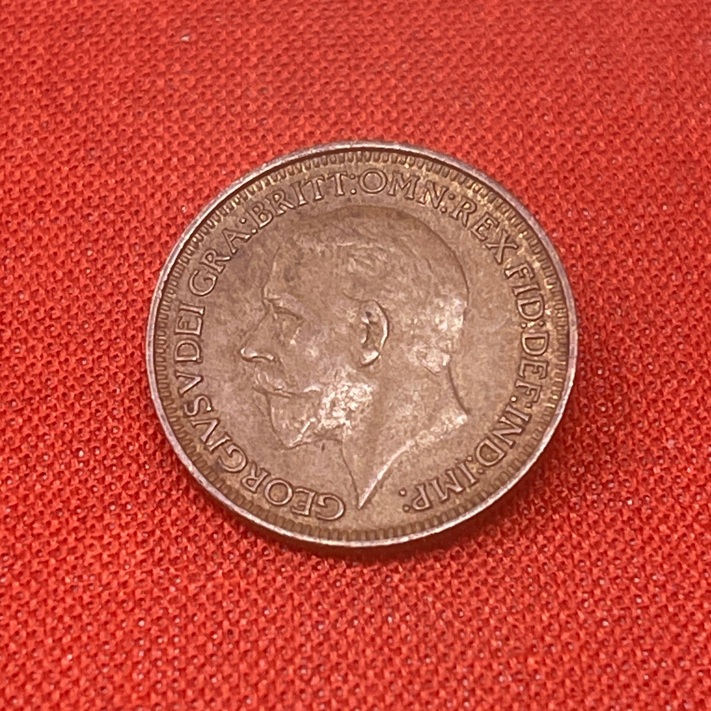 King George V Farthing 1929