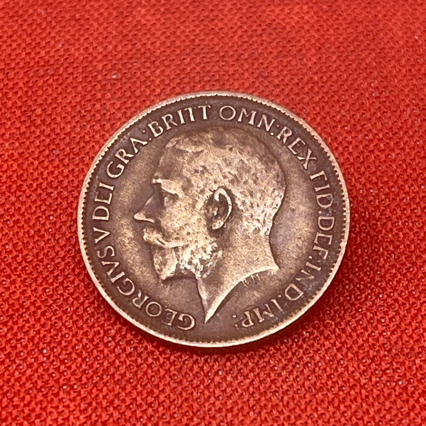 King George V 1911 Farthing