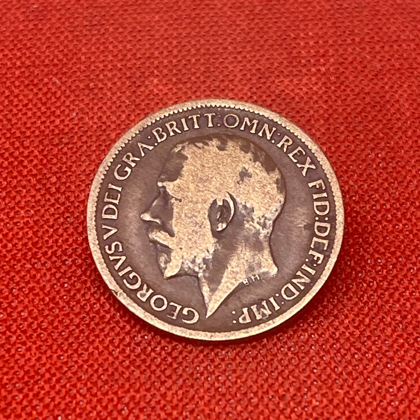 King George V Farthing 1917