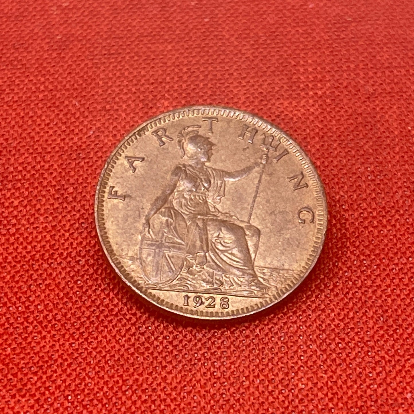 King George V Farthing 1928