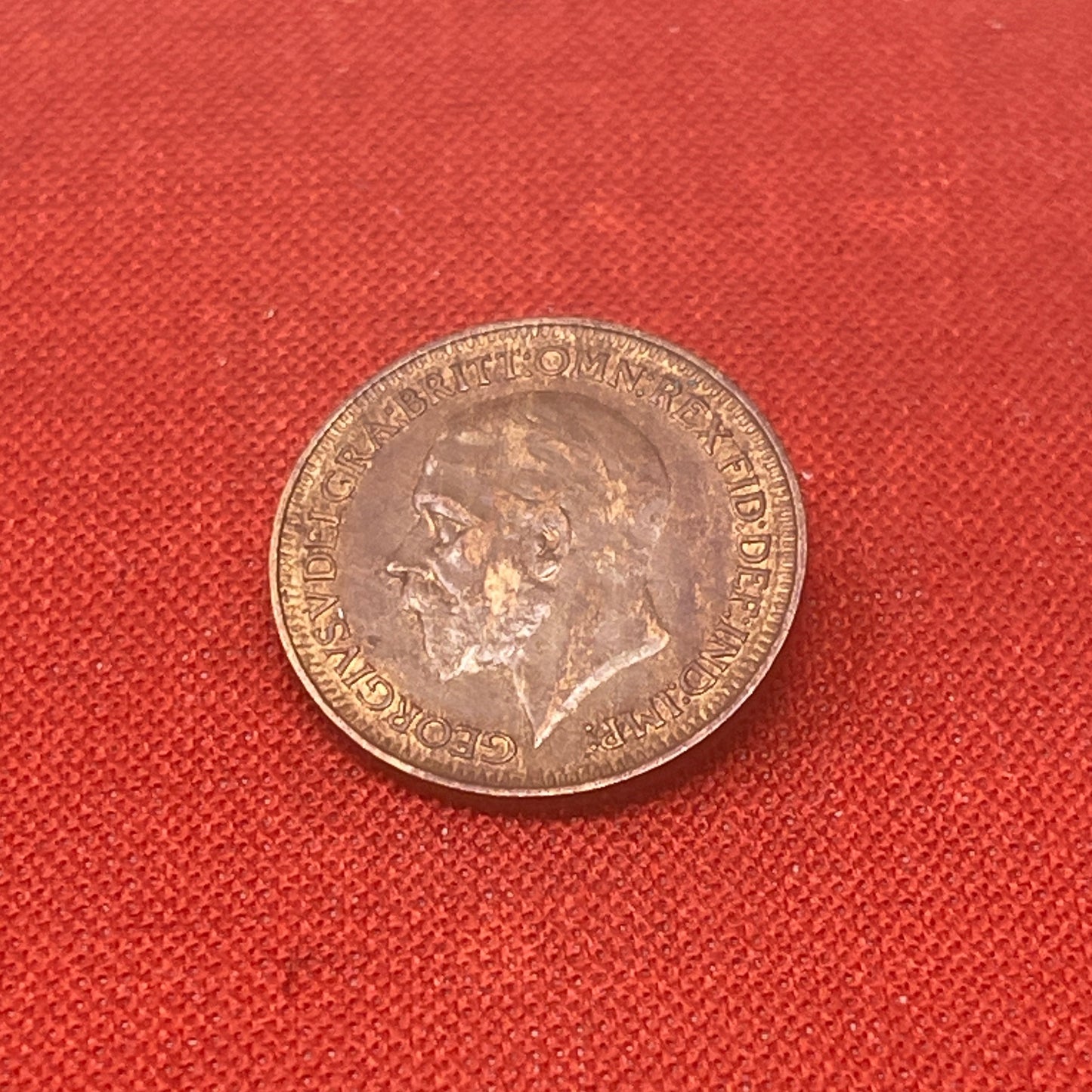 King George V Farthing 1932
