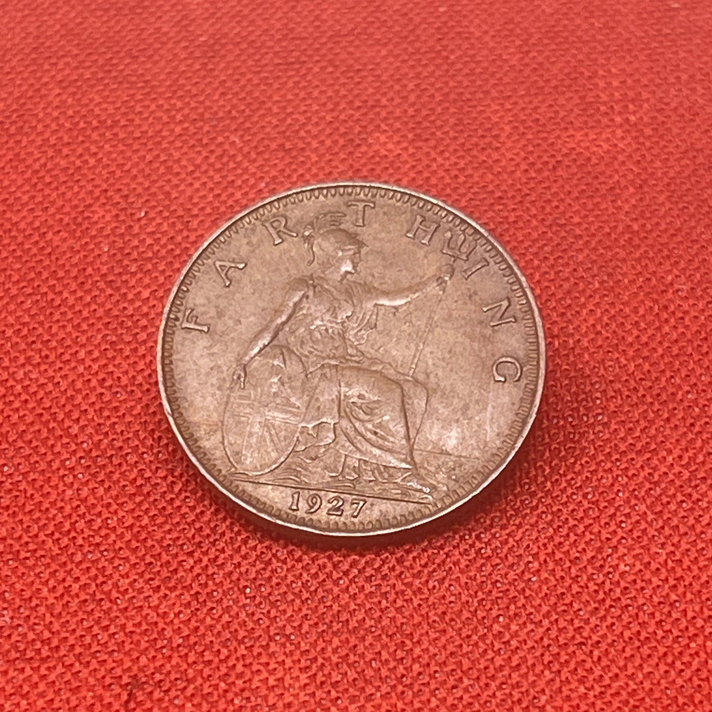 King George V Farthing 1927