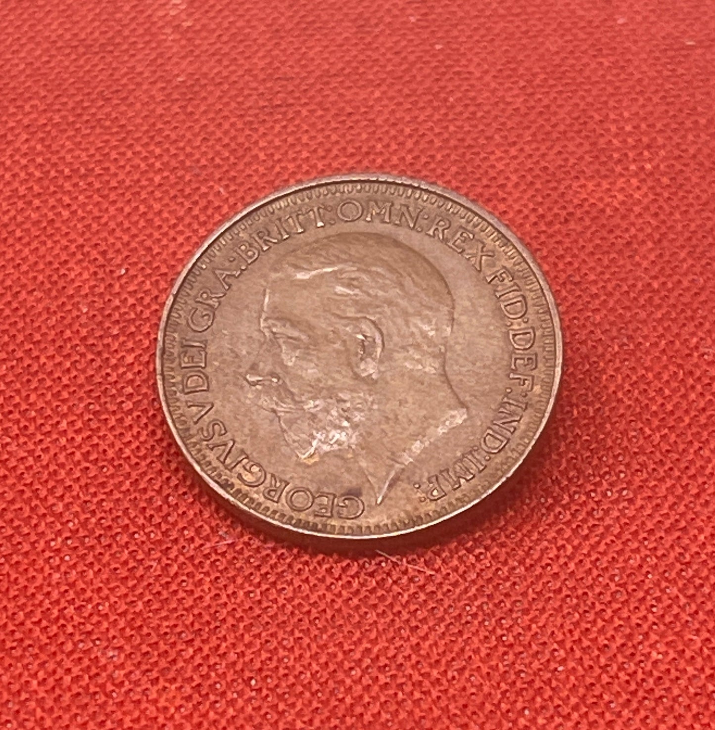 King George V Farthing 1927