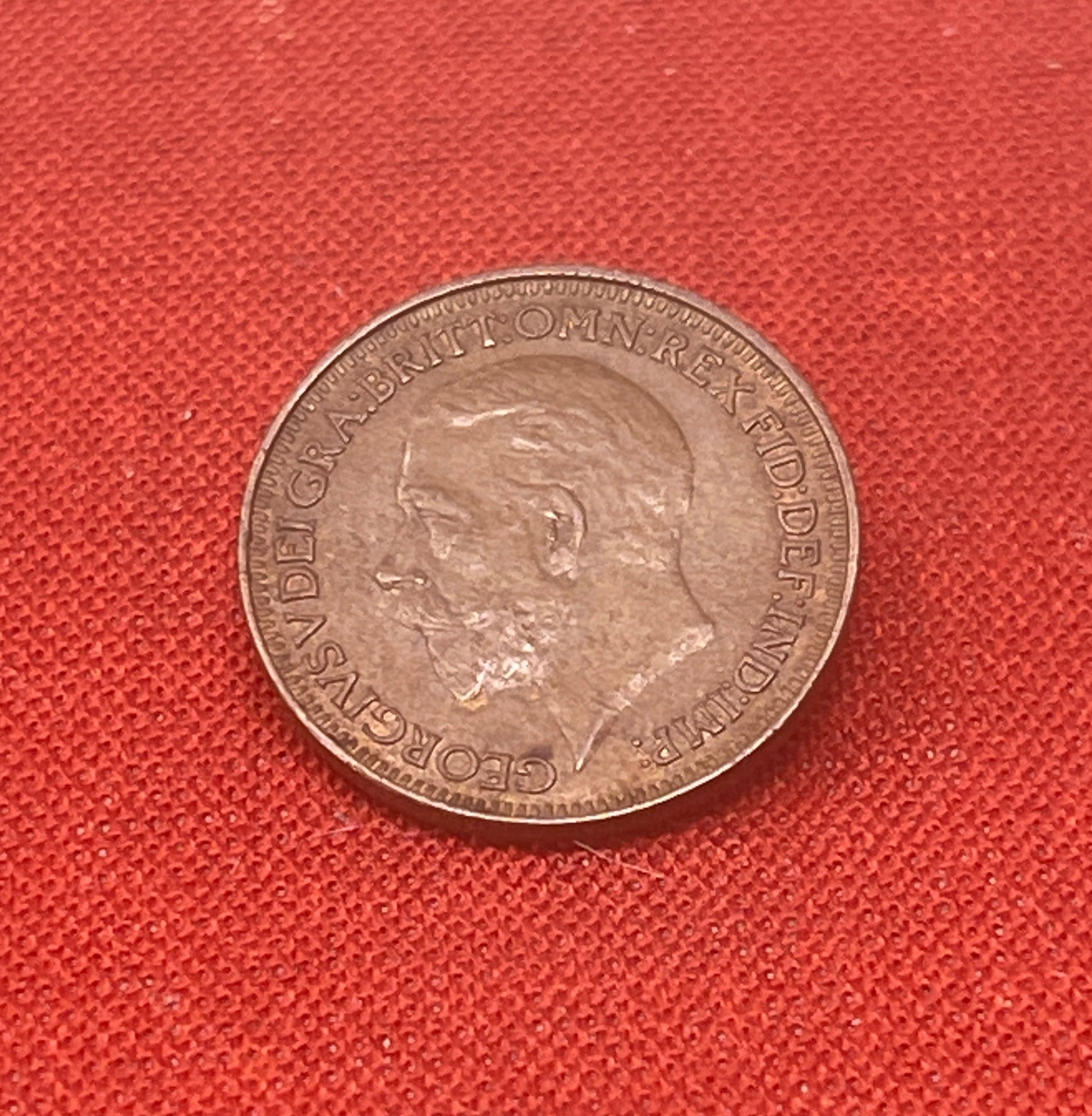 King George V Farthing 1927