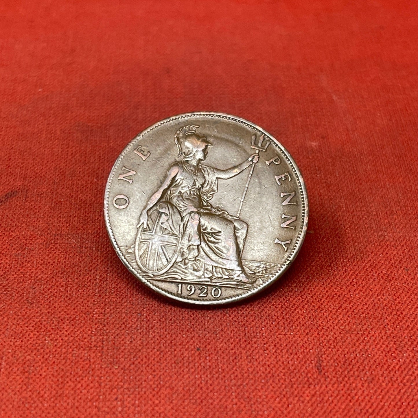 King George V One Penny Coins 1912-1936