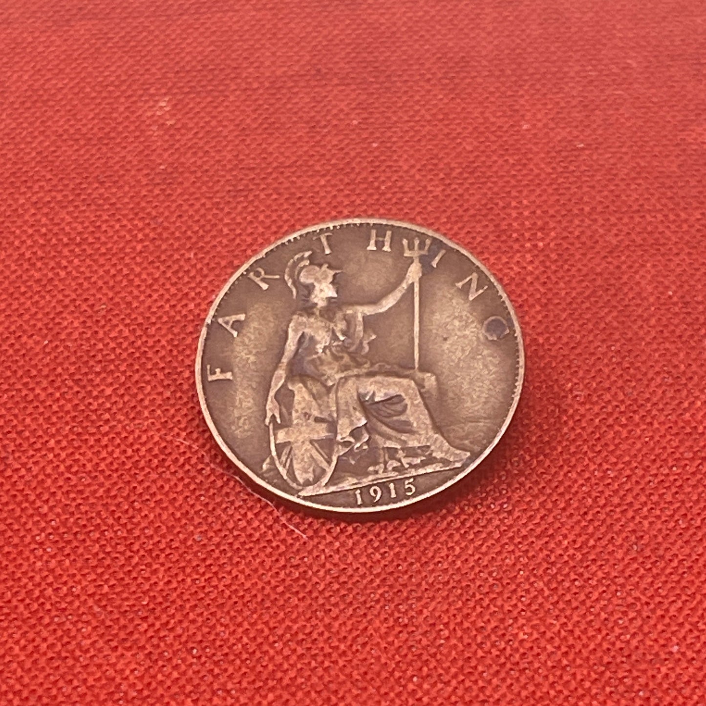 King George V Farthing 1915