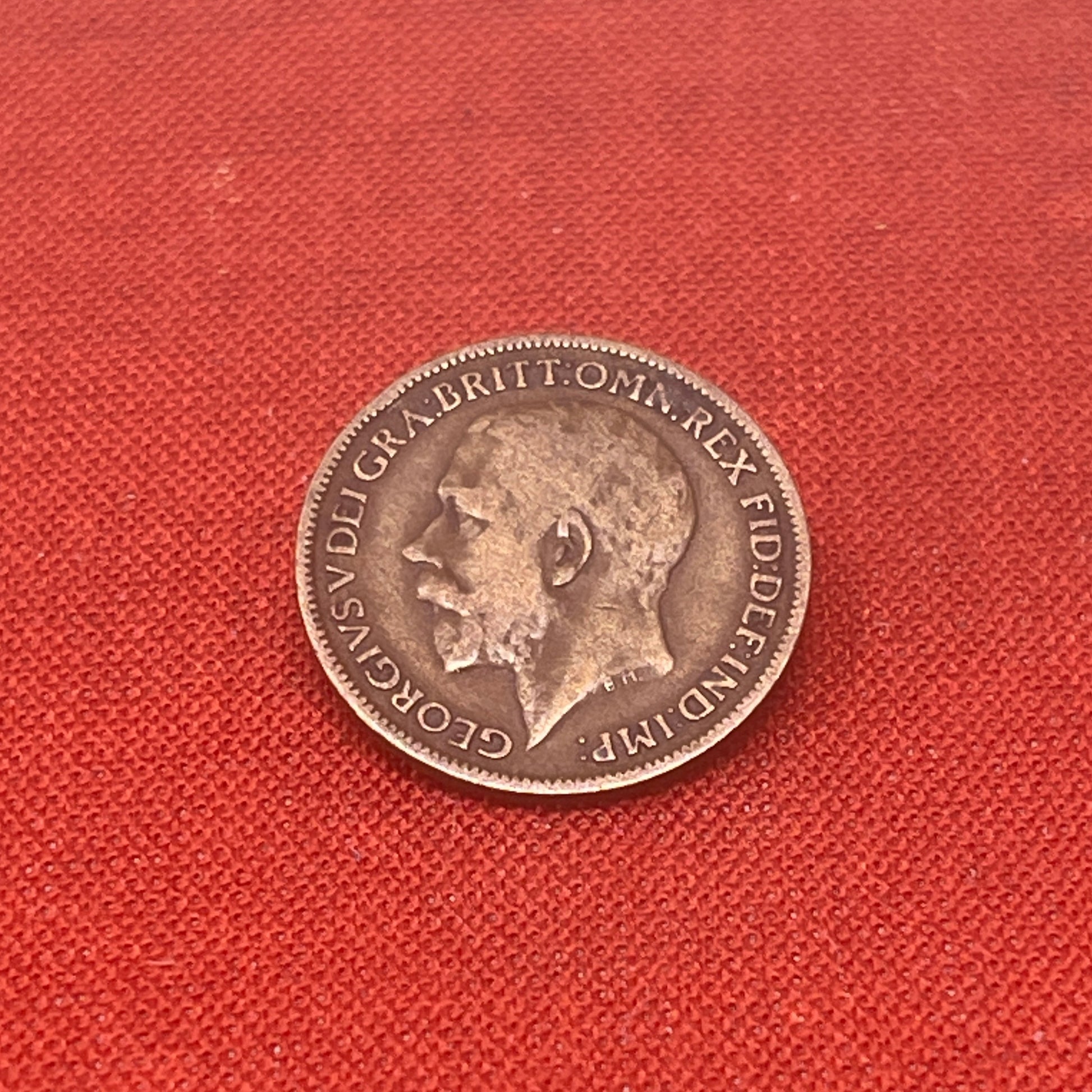King George V Farthing 1915