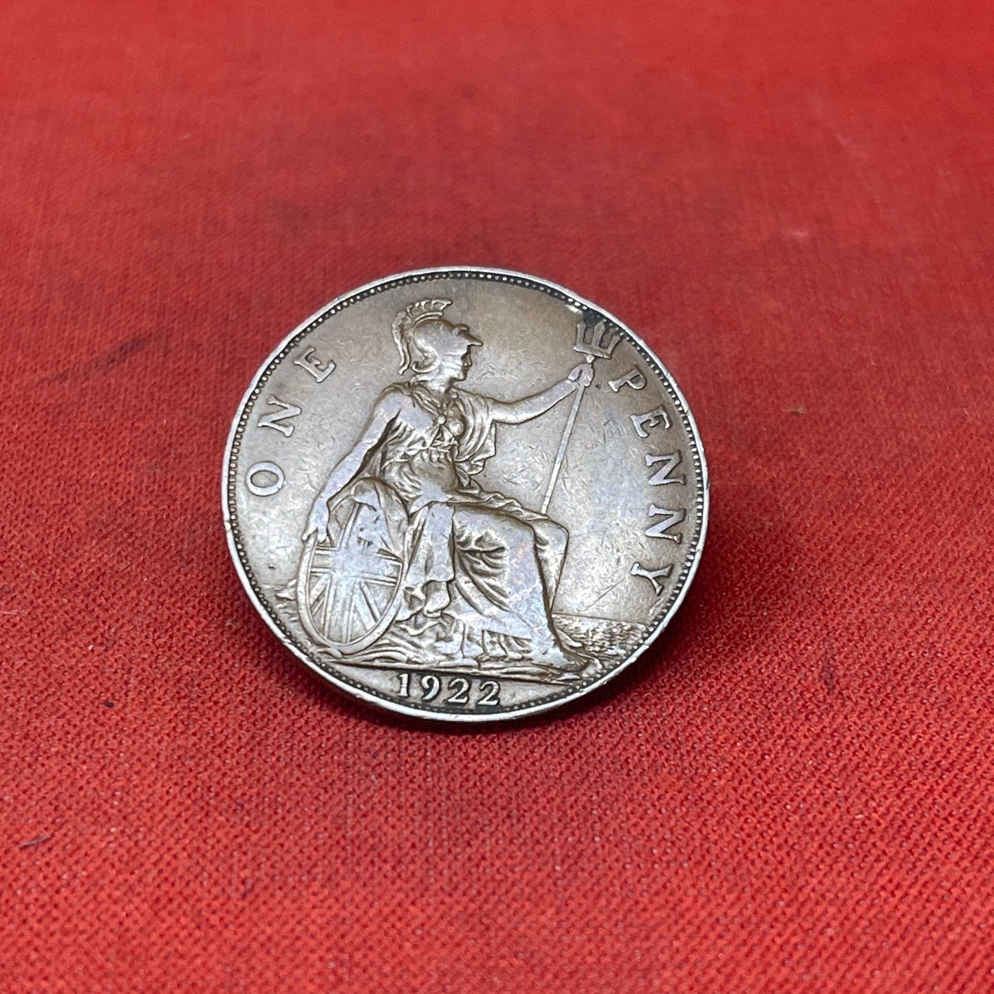 King George V One Penny Coins 1912-1936