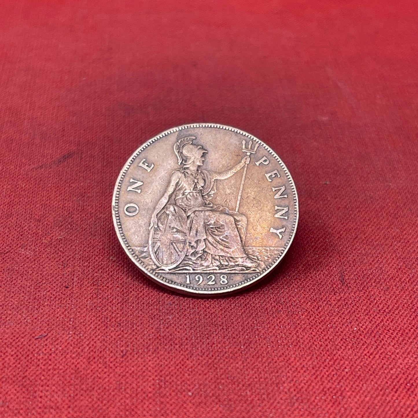 King George V One Penny Coins 1912-1936