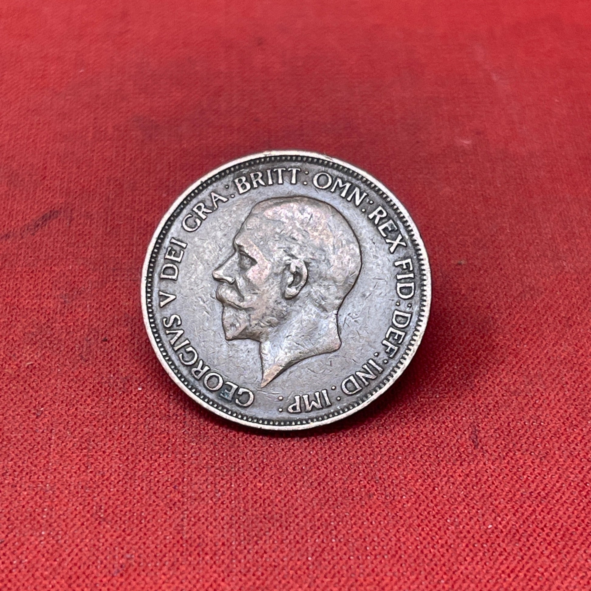 King George V One Penny Coins 1912-1936