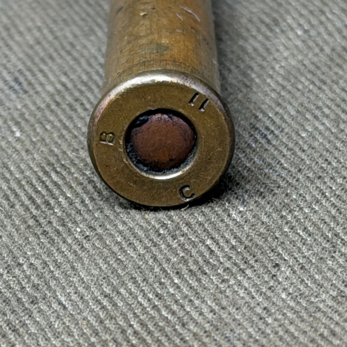 Inert .303 British B C II Headstamp Cartridge – Early Mark II Ball Round