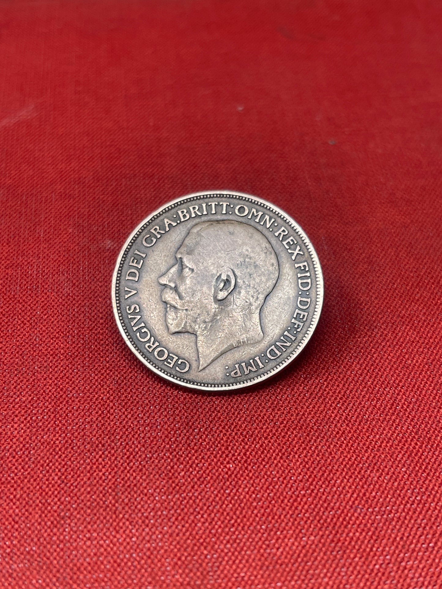 King George V One Penny Dated 1914