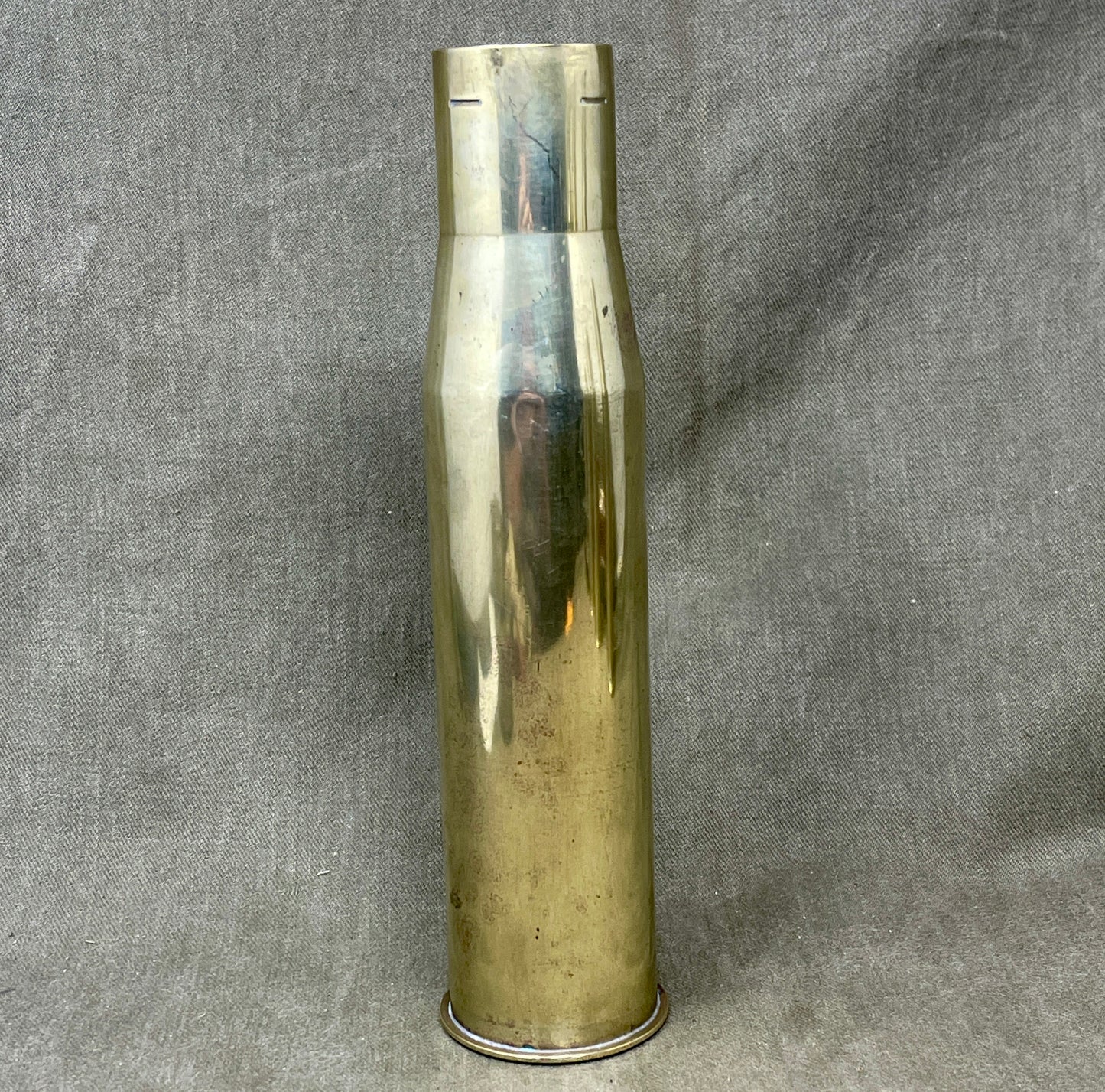 US Army WW2 37MM M16 Brass Cartridge Case : 1942