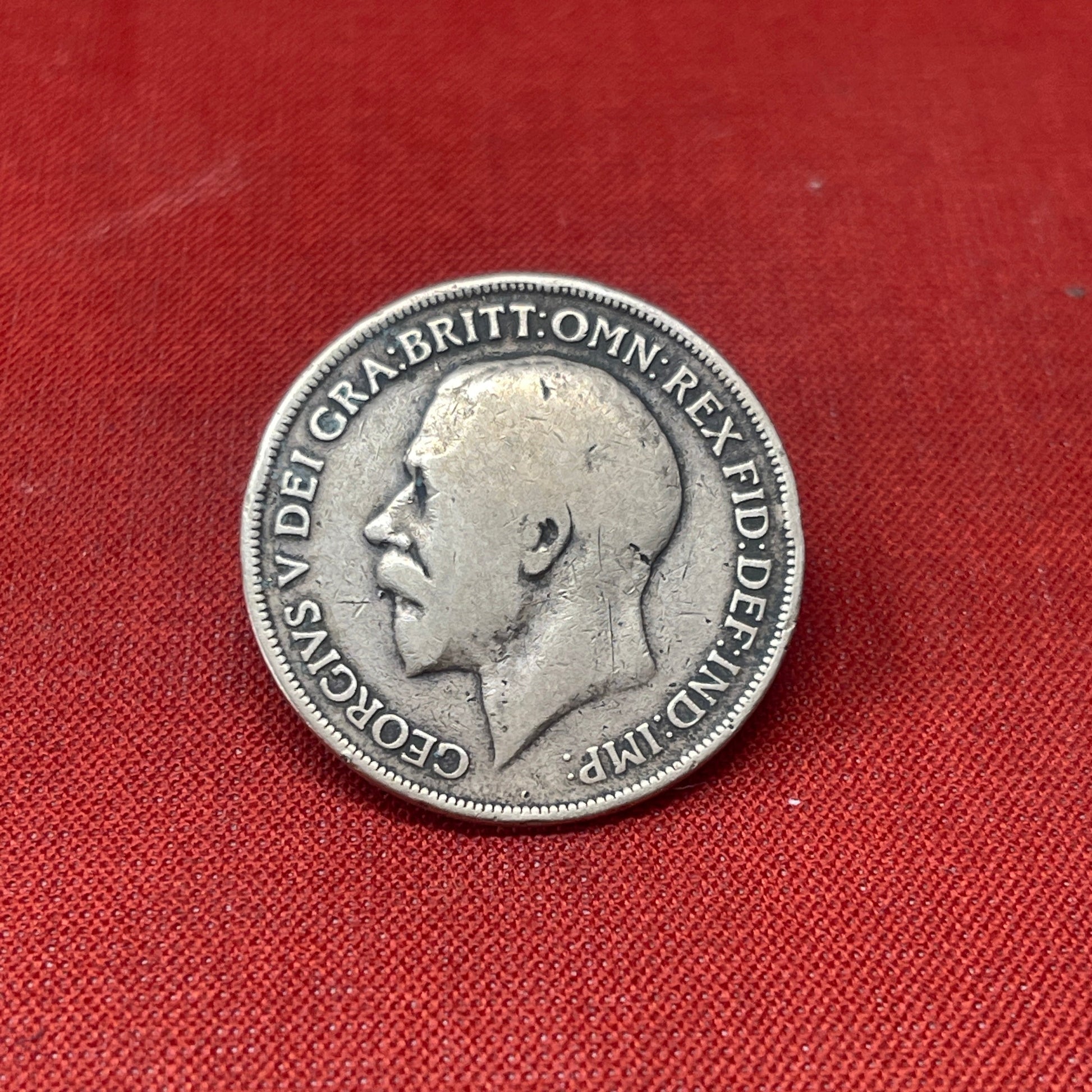 King George V One Penny Dated 1919