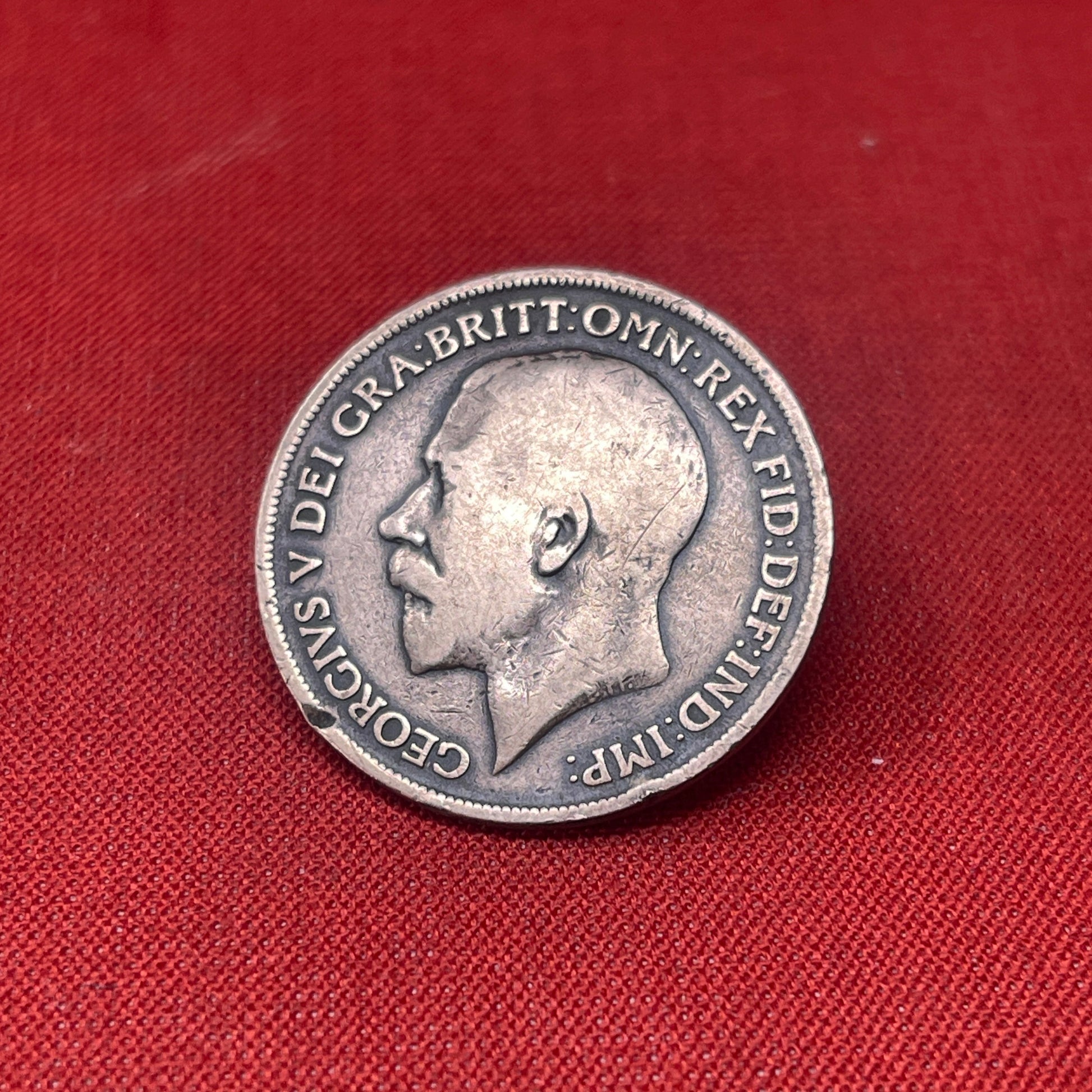 King George V One Penny Dated 1919