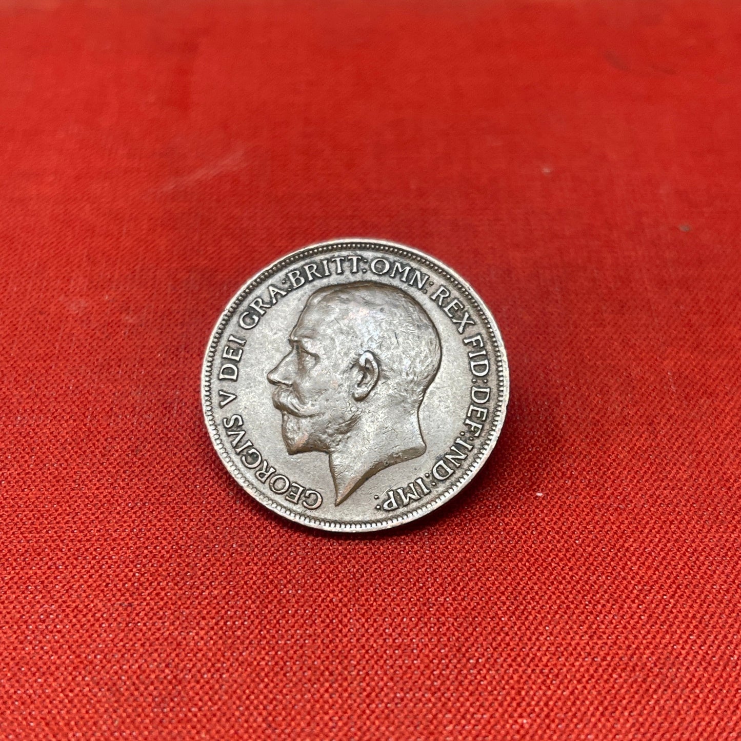 King George V One Penny Dated 1920