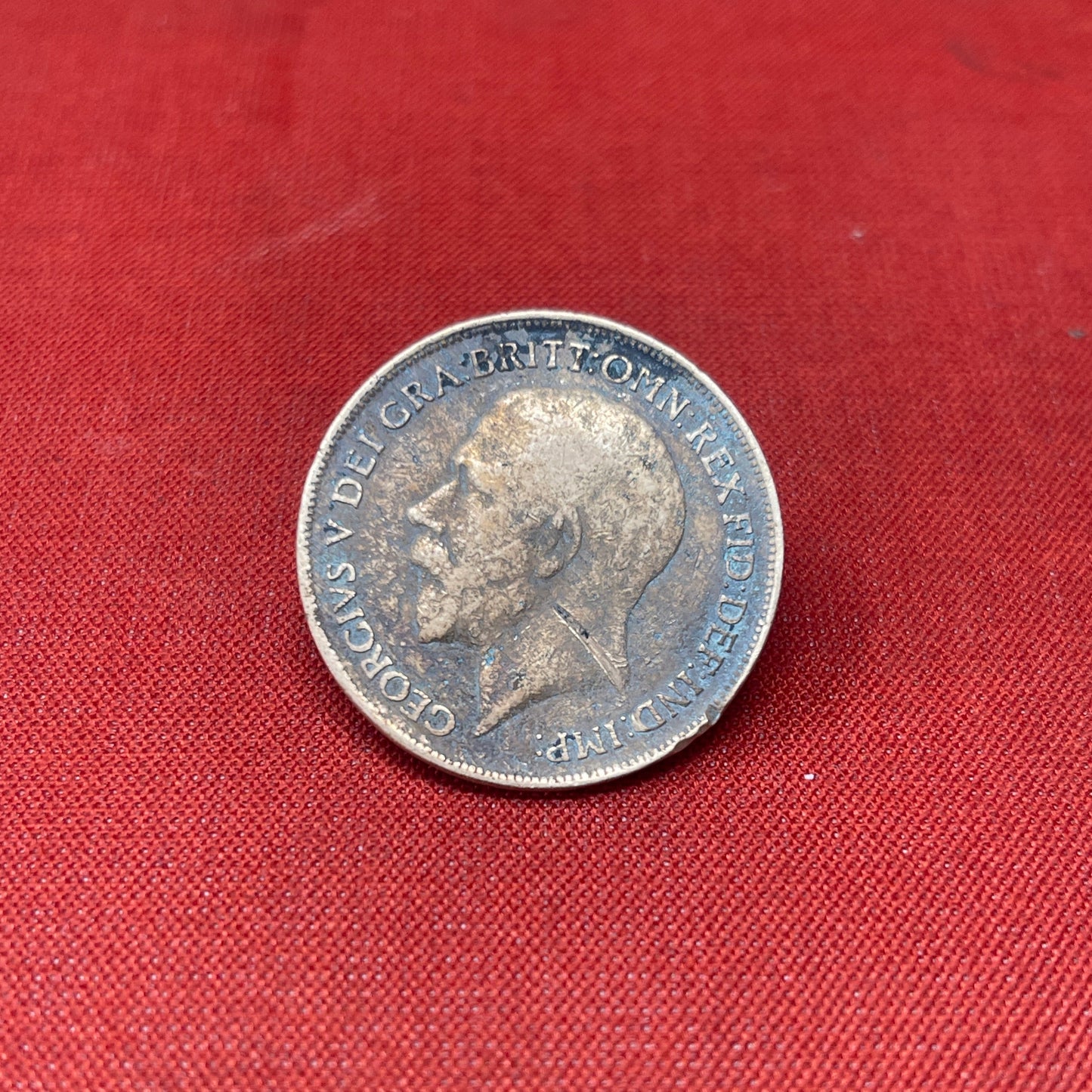King George V One Penny Dated 1920