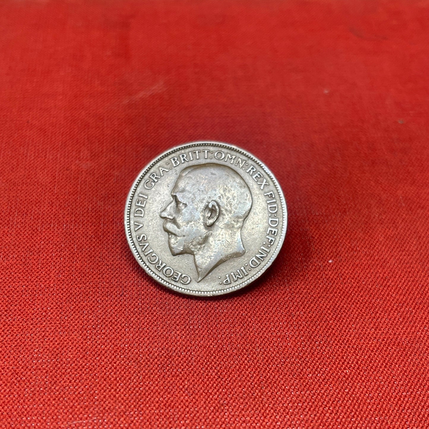 King George V One Penny Dated 1920