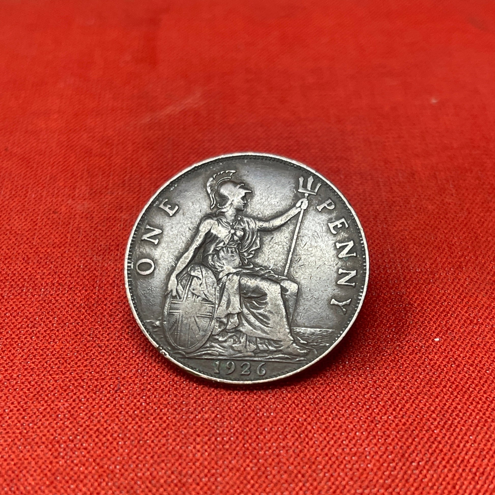 King George V One Penny Dated 1926